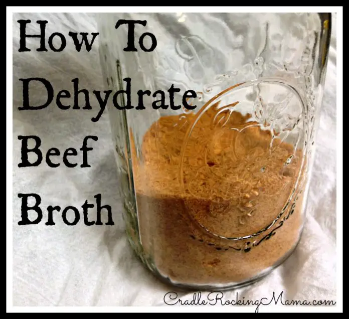 Dehydrated Broth