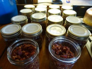 Canning Your Own Bacon Bits