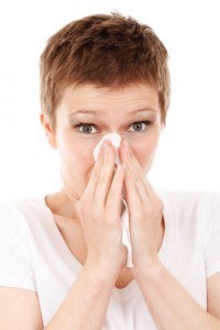 http://www.publicdomainpictures.net/view-image.php?image=15991&picture=woman-with-a-cold-or-allergy