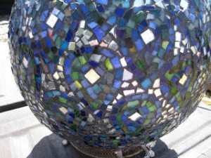 mosaic bowling ball