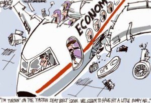 crashing plane