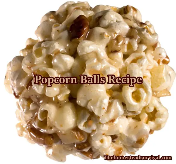 Popcorn Balls Recipe