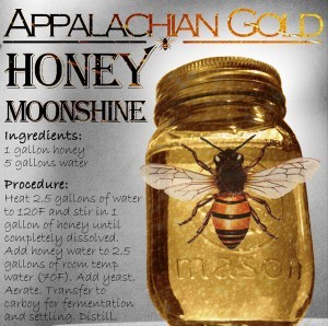 Honey Moonshine Recipe - Appalachian Gold