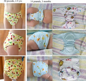 Free Cloth Adjustable Diaper Pattern