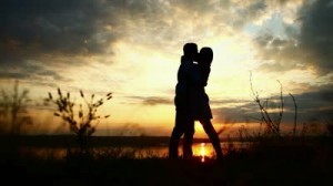 stock-footage-loving-couple-at-sunset