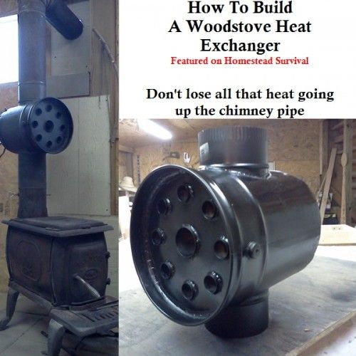 How To Build A Wood Stove Heat Exchanger Project