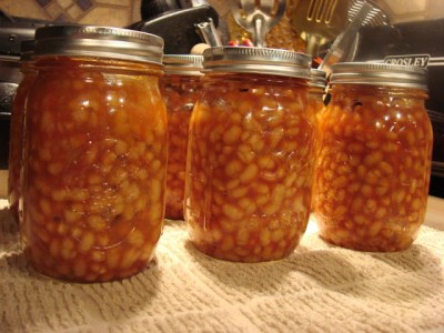 Canning Pork and Beans and Making Baked Beans