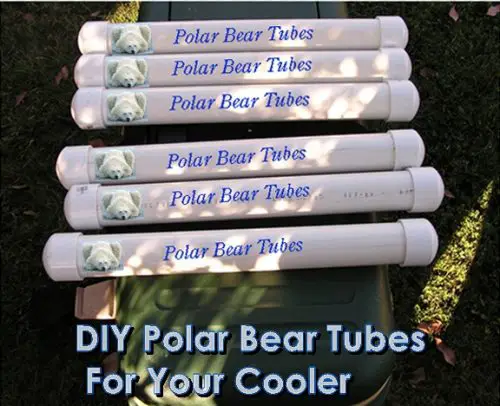 DIY Polar Bear Tubes For Your Cooler