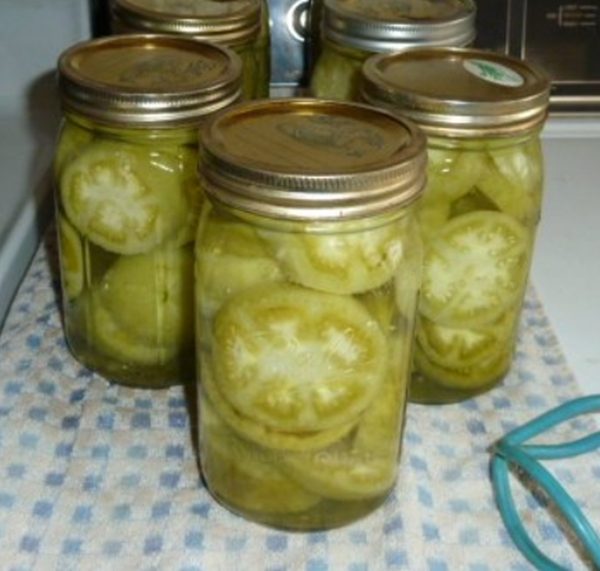 How To Make Canned Green Tomatoes - For Fried Green Tomatoes