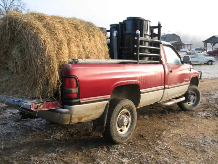 woodgas farm truck