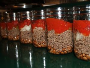 Easy Layered Chili Recipe for Canning