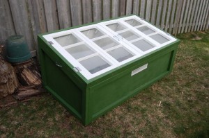 Build a Cold Frame Using Old Windows Project