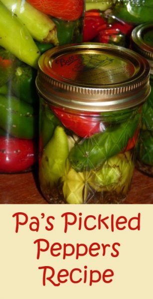 Pa’s Pickled Pepper Recipe