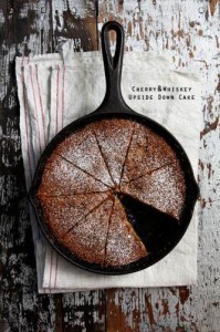 Cherry Whiskry Upside Down Cake