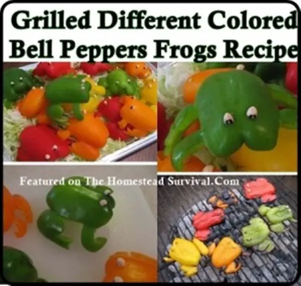 Grilled-Different-Colored-Bell-Peppers-Frogs-Recipe-2-