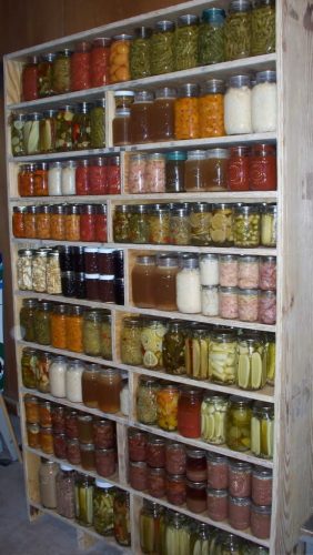 Food Storage Shelving Project – Do It Yourself Project