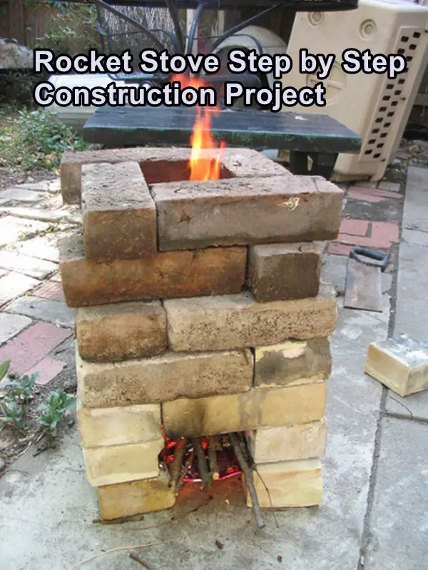 Rocket Stove Step by Step Construction Project