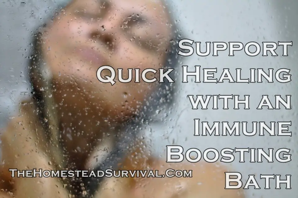 Support Quick Healing with an Immune Boosting Bath