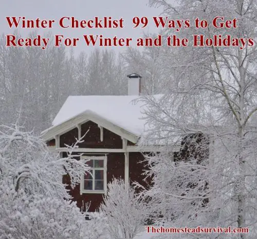 Winter Checklist 99 Ways to Get Ready For Winter and the Holidays 