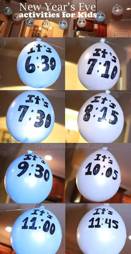 Balloon Pop Countdown - Each Balloon has an Activity Inside