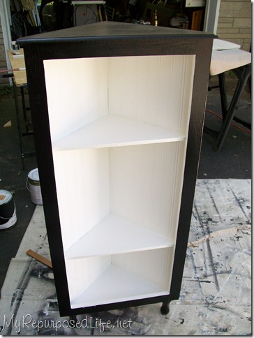 Homemade Corner Cabinet DIY Project