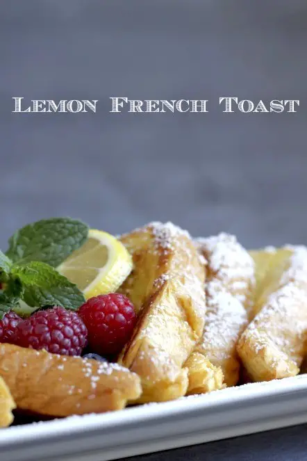 Lemon French Toast Recipe