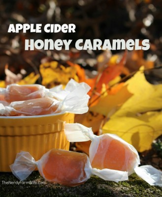 Apple Cider Honey Caramels Recipe