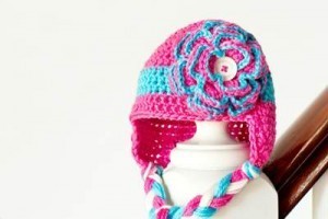 Baby Floral Hat Crochet Pattern