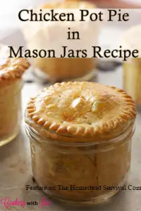 Chicken Pot Pie in Mason Jars Recipe