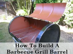 How to Build a Barbecue Grill Barrel 