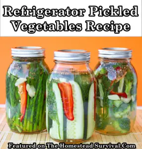 Refrigerator Pickled Vegetables Recipe