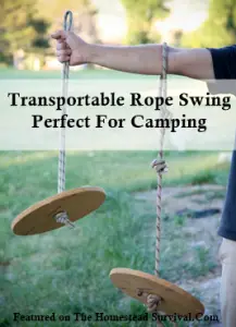 Rope Swing DIY Project for Camping