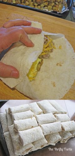 Freezer Breakfast Burritos Recipe-vert