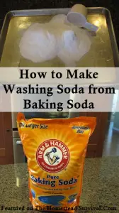 How to Make Washing Soda from Baking Soda