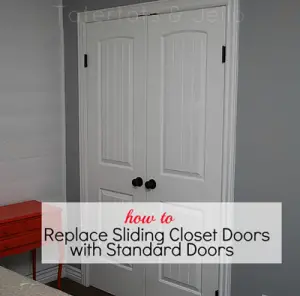 How To Replace Sliding Closet Doors with Standard Doors