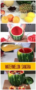 Watermelon Sangria Drink Recipe