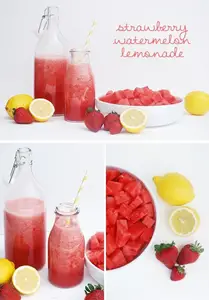 Strawberry Watermelon Lemonade Recipe