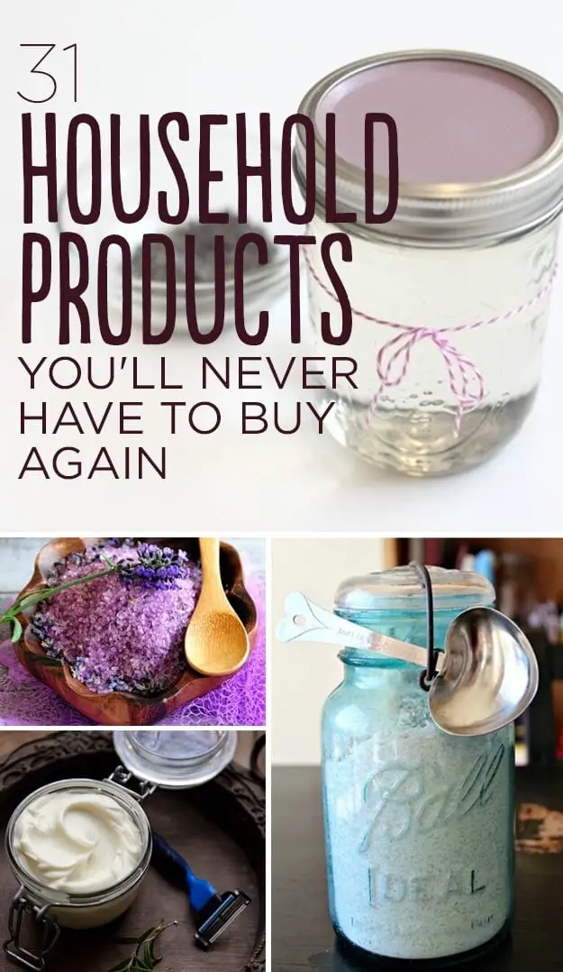 31 DIY Household Products You Will Never Need To Buy Again