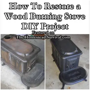 How To Restore a Wood Burning Stove DIY Project