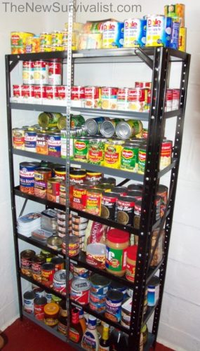 Food Storage and Useful Idea To Earthquake Proof Shelves