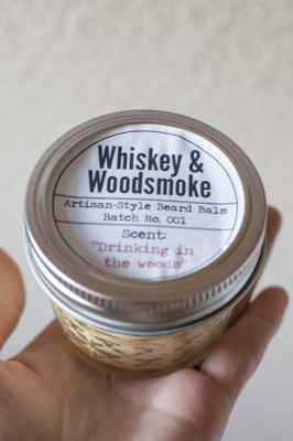 Whiskey and Woodsmoke Beard Facial Hair Conditioning Balm Recipe