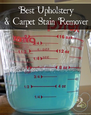 Upholstery and Carpet Stain Remover Recipe