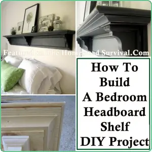 How To Build A Bedroom Headboard Shelf DIY Project