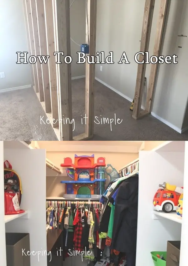 How To Build A Closet