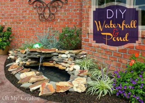 Pond with Waterfall DIY Project
