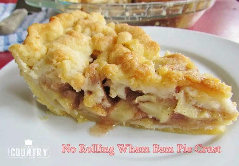 No Rolling Wham Bam Pie Crust