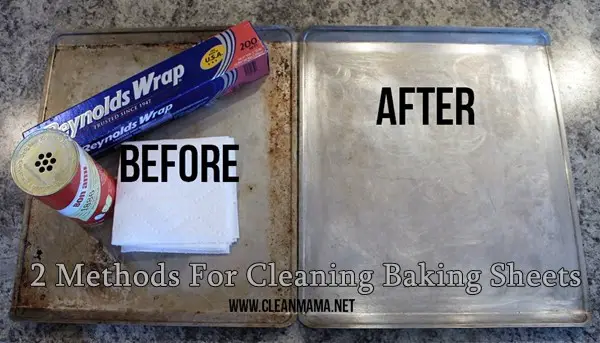2 Methods For Cleaning Baking Sheets