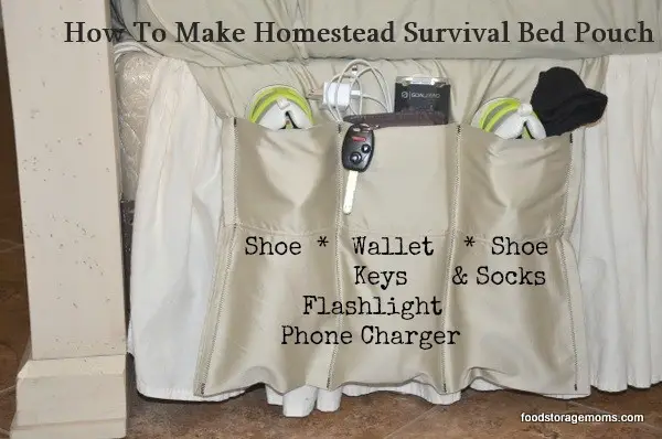 How To Make Homestead Survival Bed Pouch