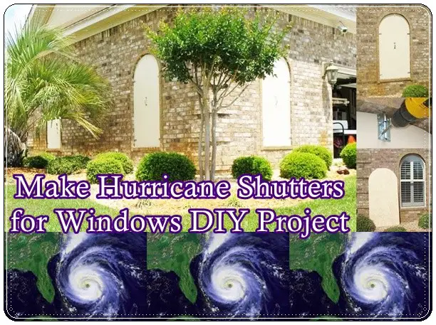 Make Hurricane Shutters for Windows DIY Project - The Homestead Survival - Hurricanes - Tornado 