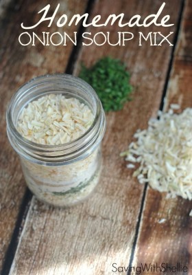 Homemade Food Storage Onion Soup Mix